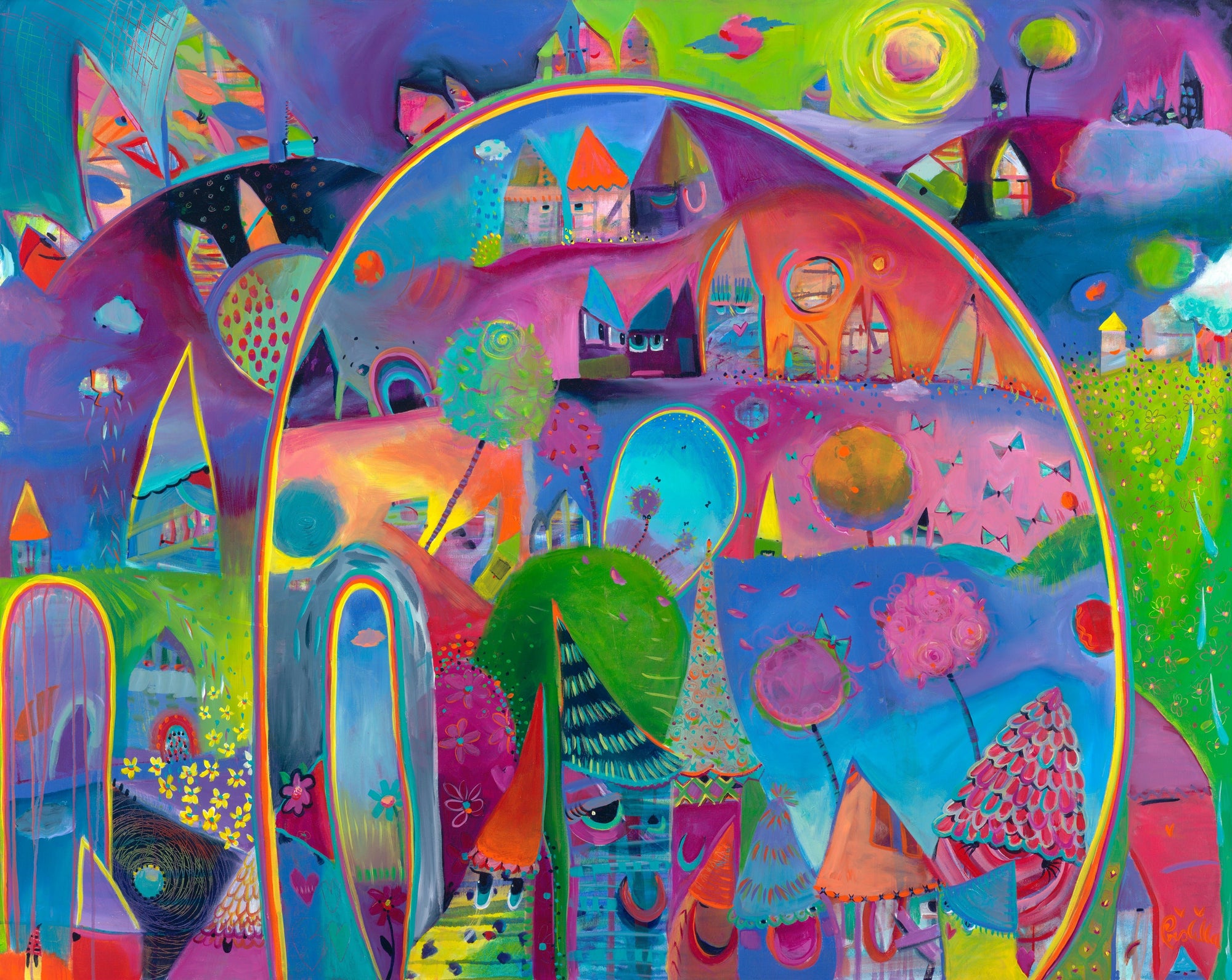 Rainbows and Lollipop Trees - Priscilla's Studio