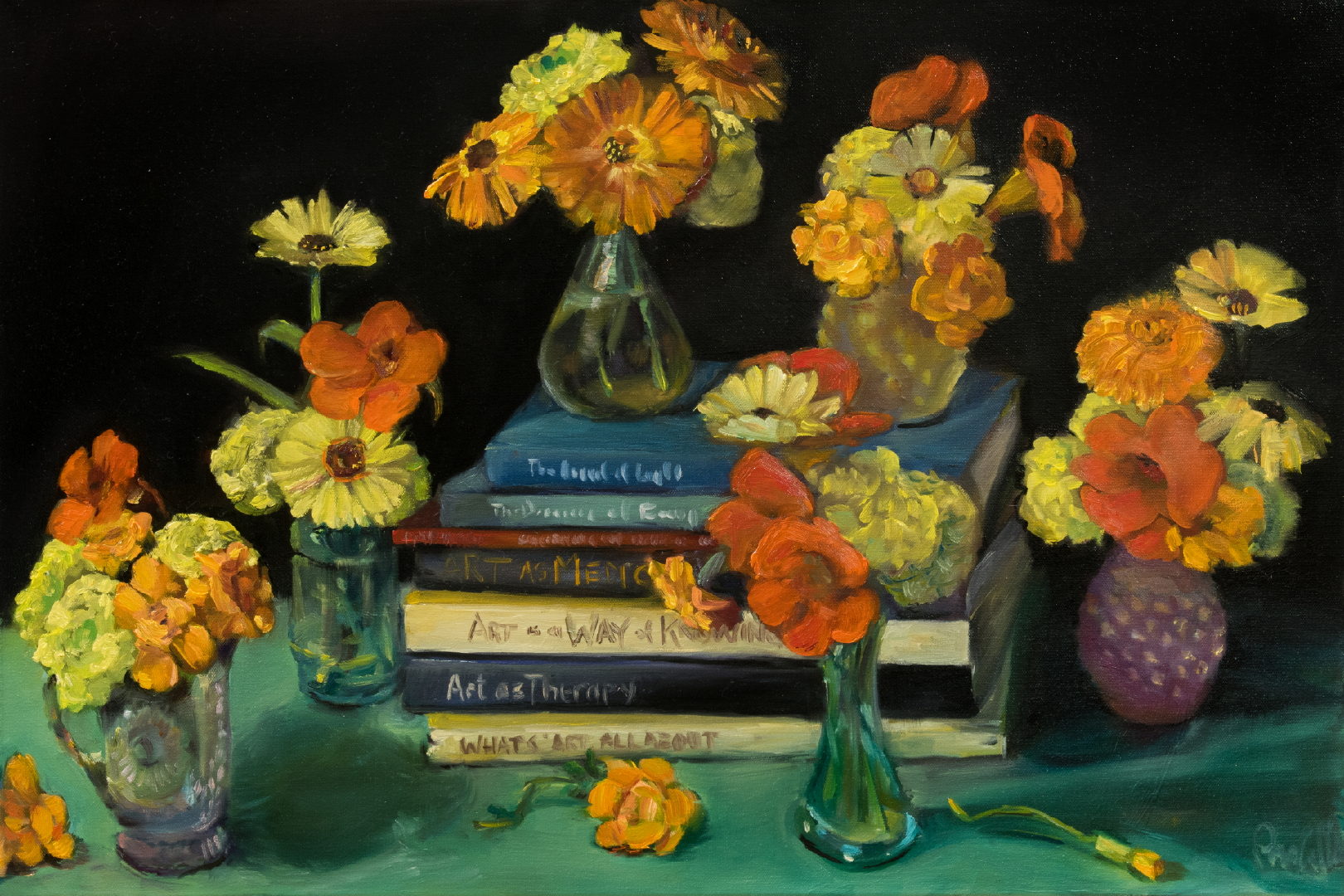 Garden Blooms and Art Bibles