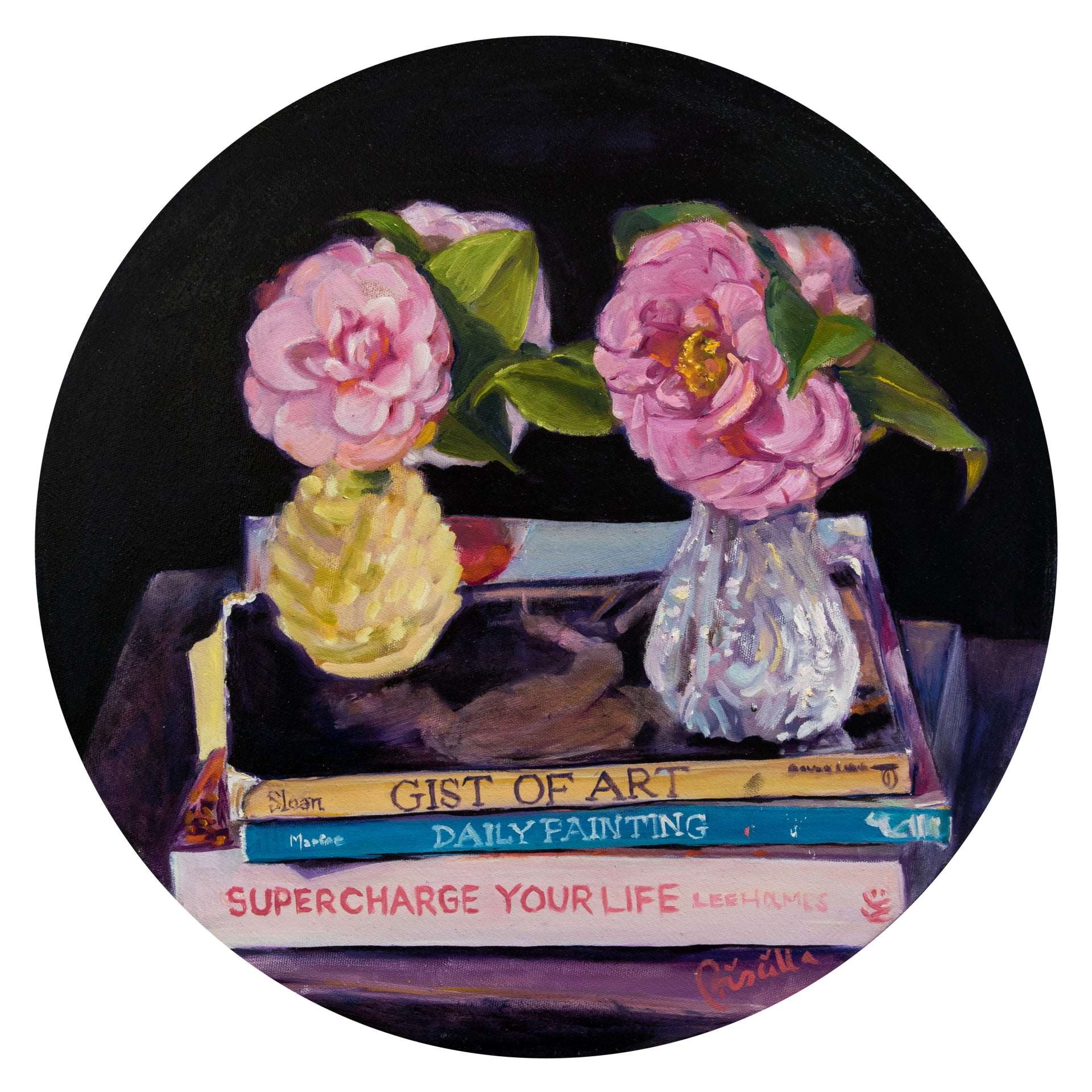 Camellias-Dark Round 2
