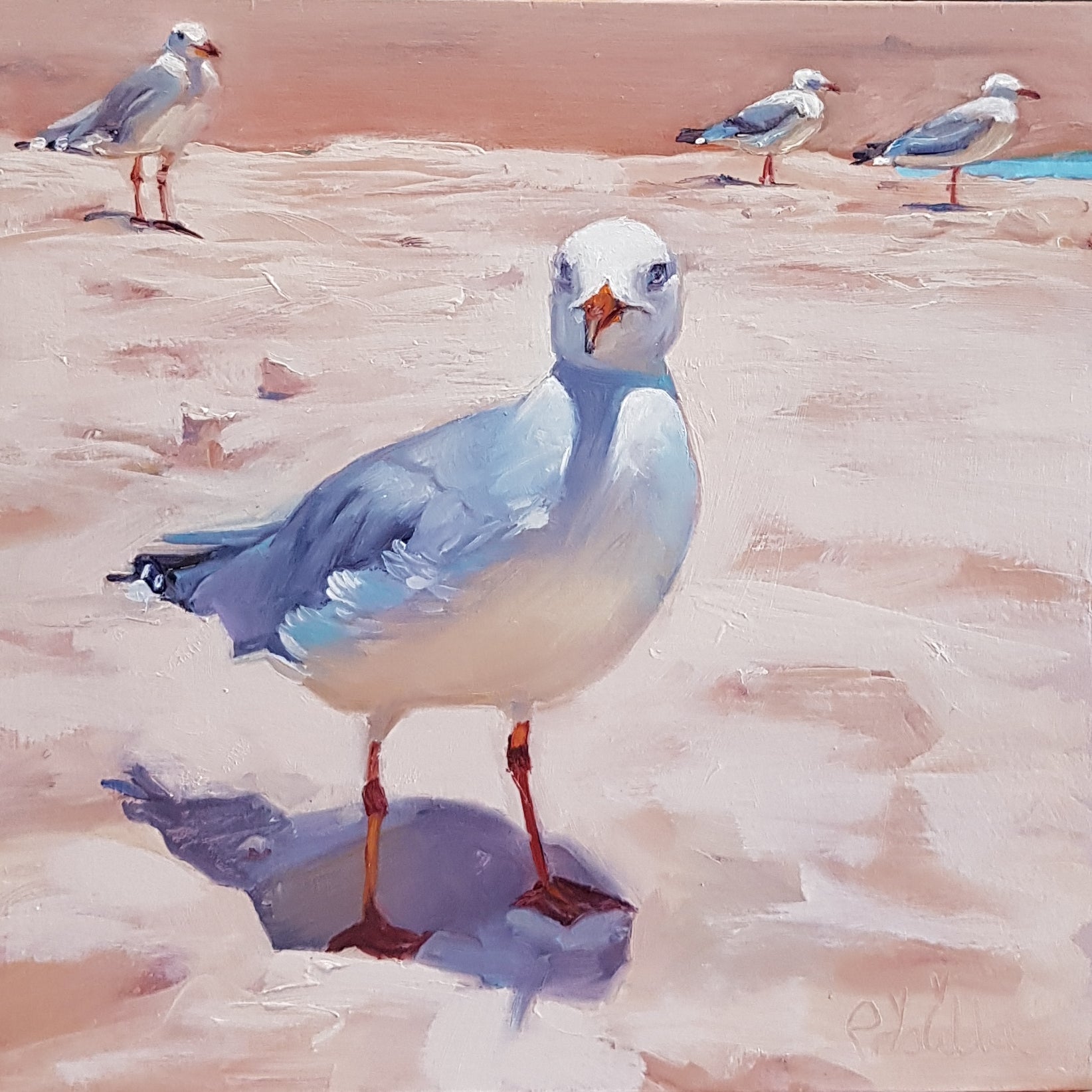 A Birds Eye View - Currumbin 3 - Priscilla's Studio