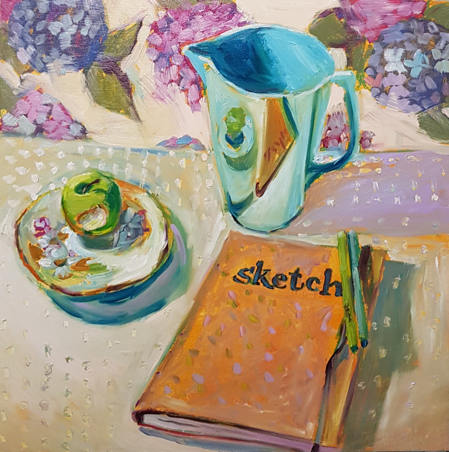 An Apple a day - Reflections - Priscilla's Studio