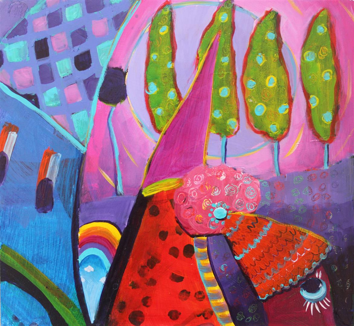 Looking Up - Priscilla's Studio
