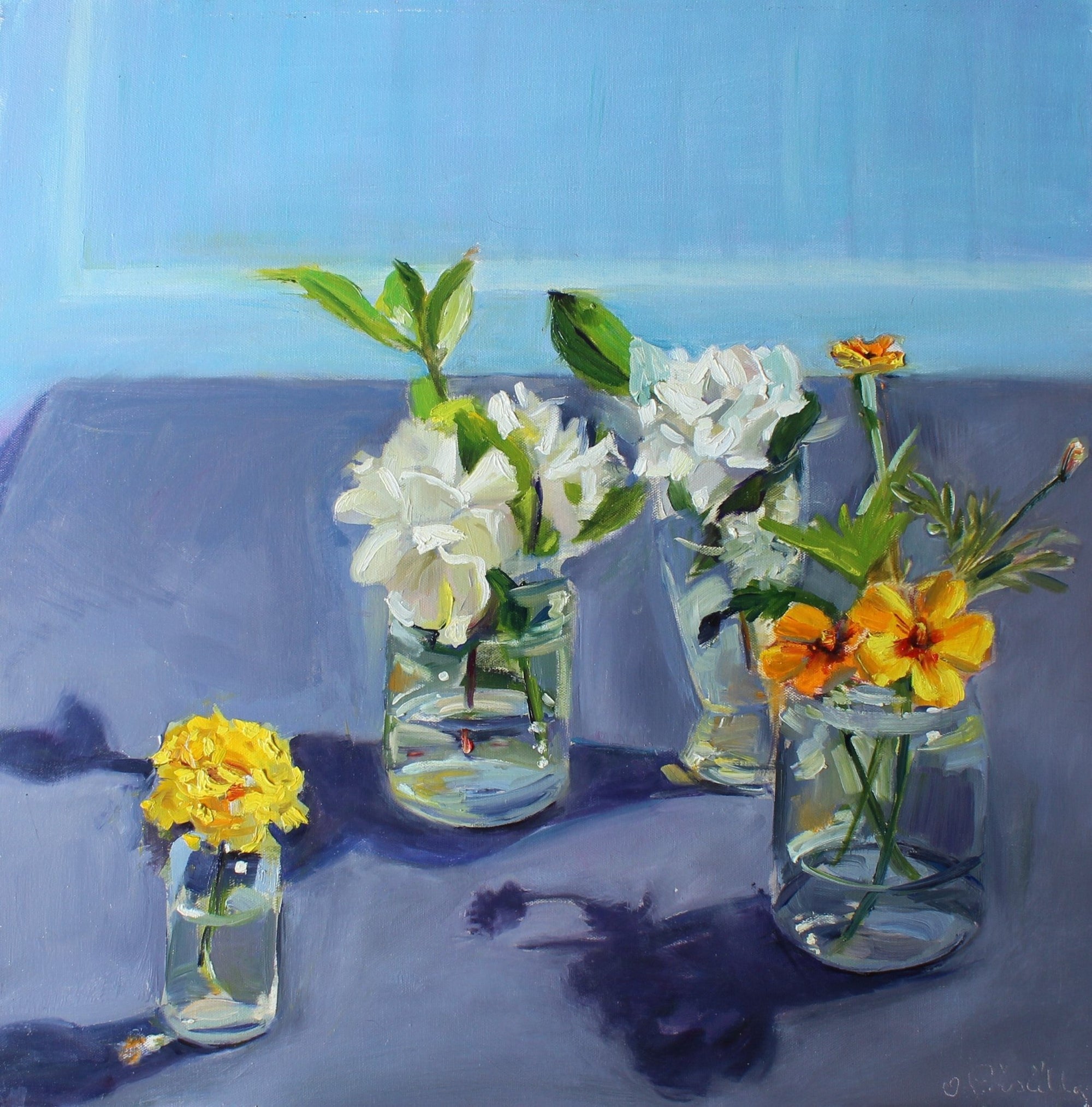 Painting in the dark 1 - Priscilla's Studio