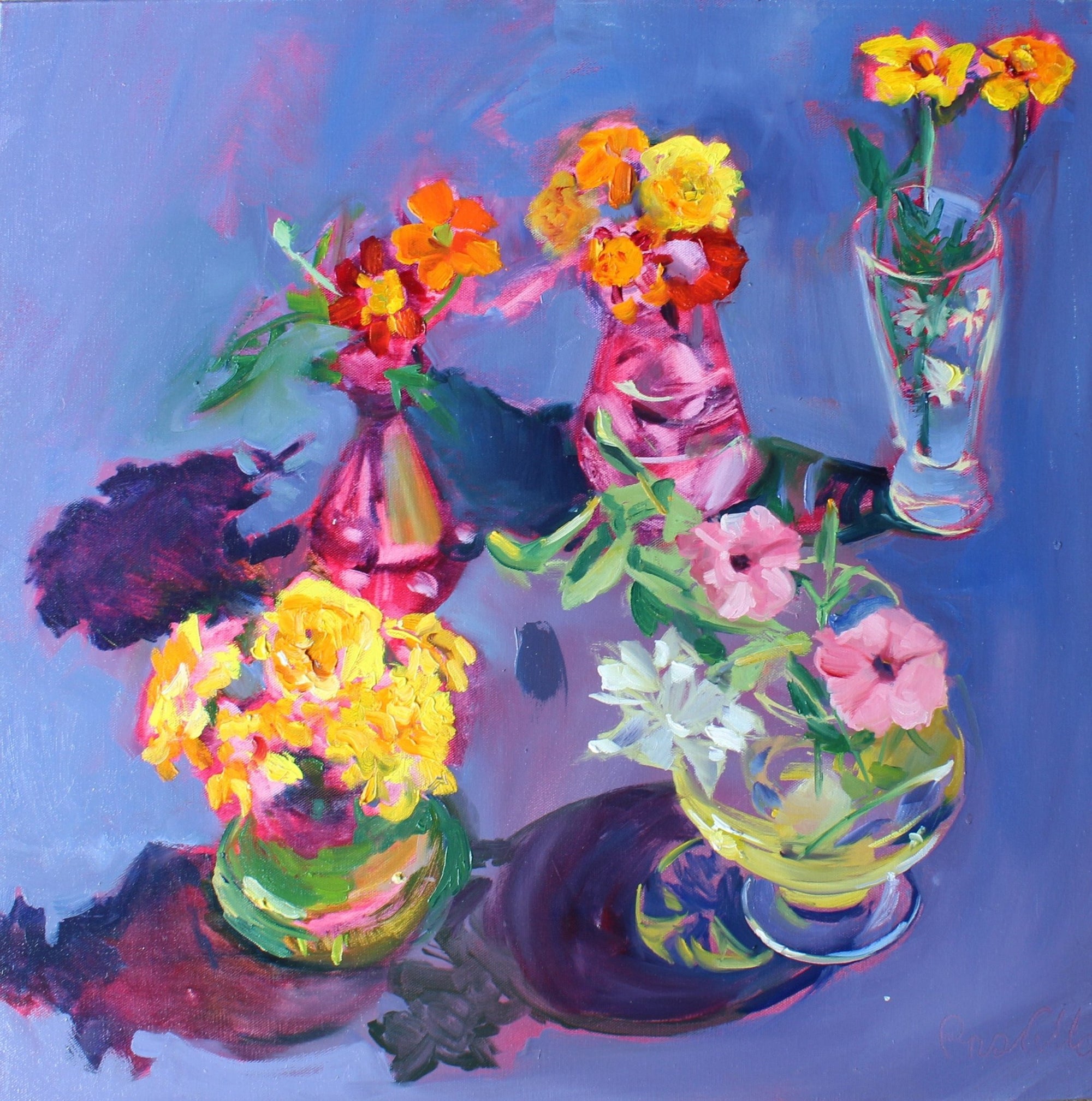 Painting in the dark 2 - Priscilla's Studio
