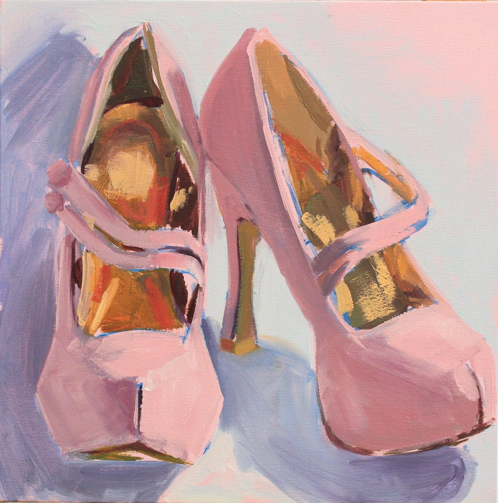 Pink Shoes Light - Priscilla's Studio
