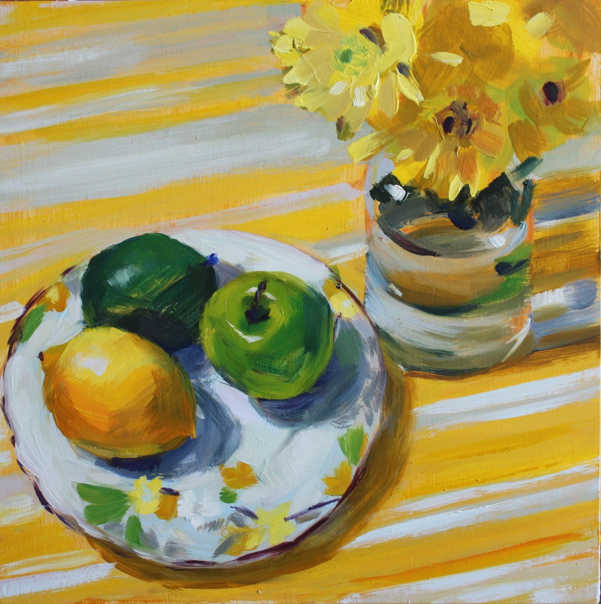 Sunshine on my Plate - Priscilla's Studio