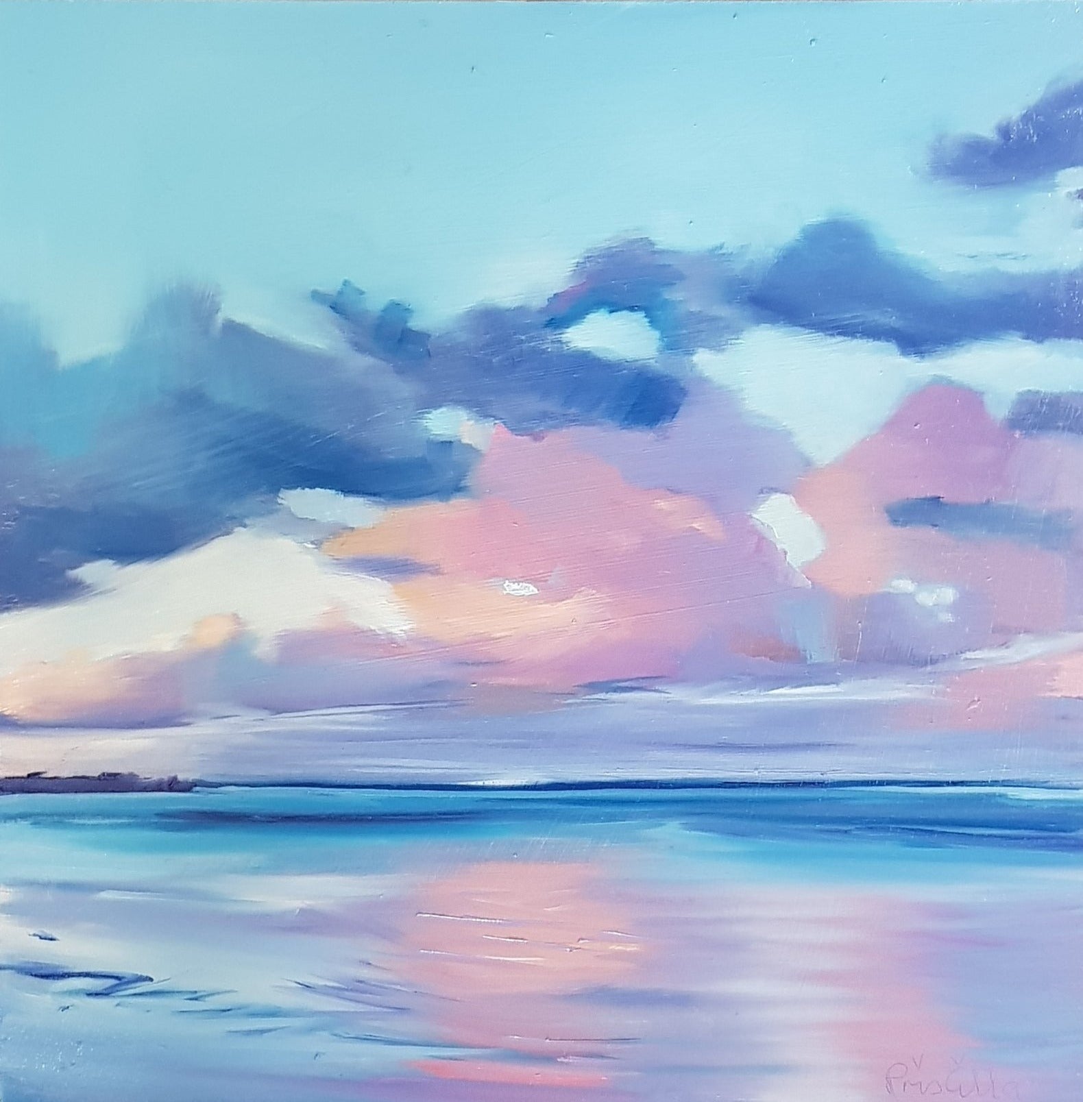 Toogom Clouds and reflections 4 - Priscilla's Studio